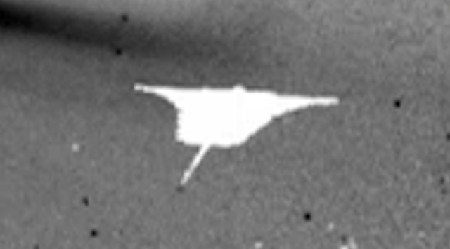 Un OVNI angélique près de notre soleil en octobre 2020